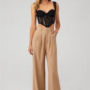 For Love & Lemons Sammie Corset Crop Top size XL